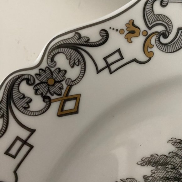 Mottahedeh Metropolitan Museum of Art Du Paquier plates 4 boar dog rabbits  fox - Picture 6 of 12